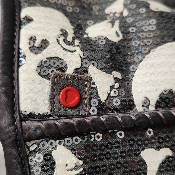 UGG Limited Edition I Love UGG Skull Sequin Boots (W Size 7) - Picture 13 of 15